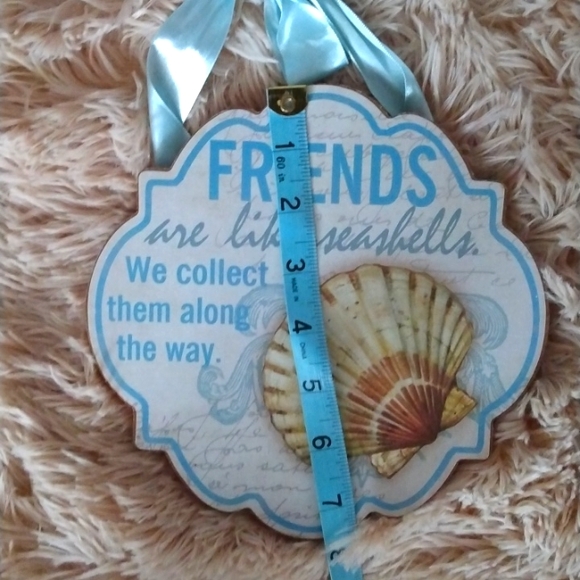 FRIENDS Are Like Seashells Plaque - Picture 6 of 7